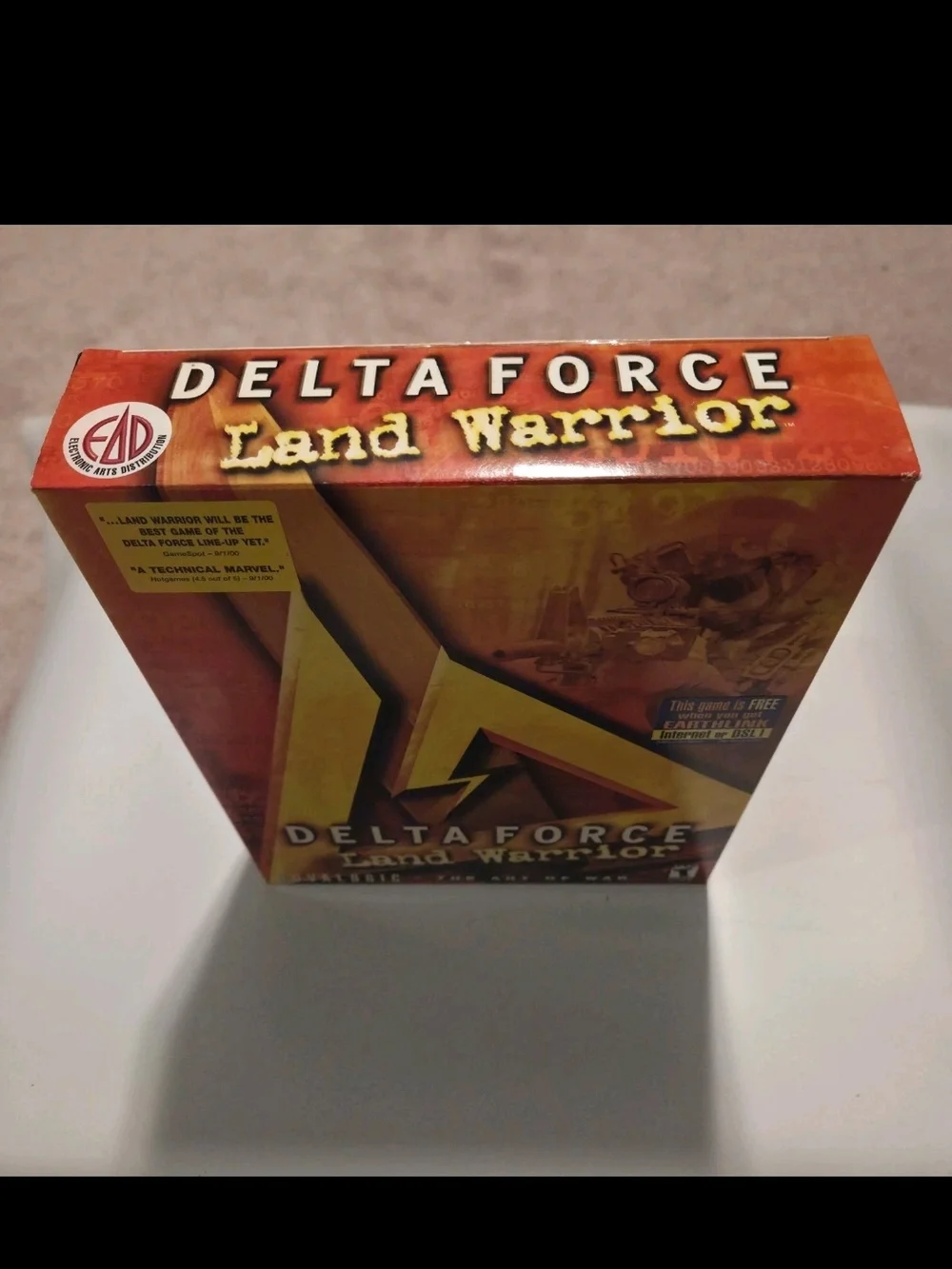 Delta Force: Land Warrior PC Big Box NovaLogic 2000 Manual Included Multiplayer